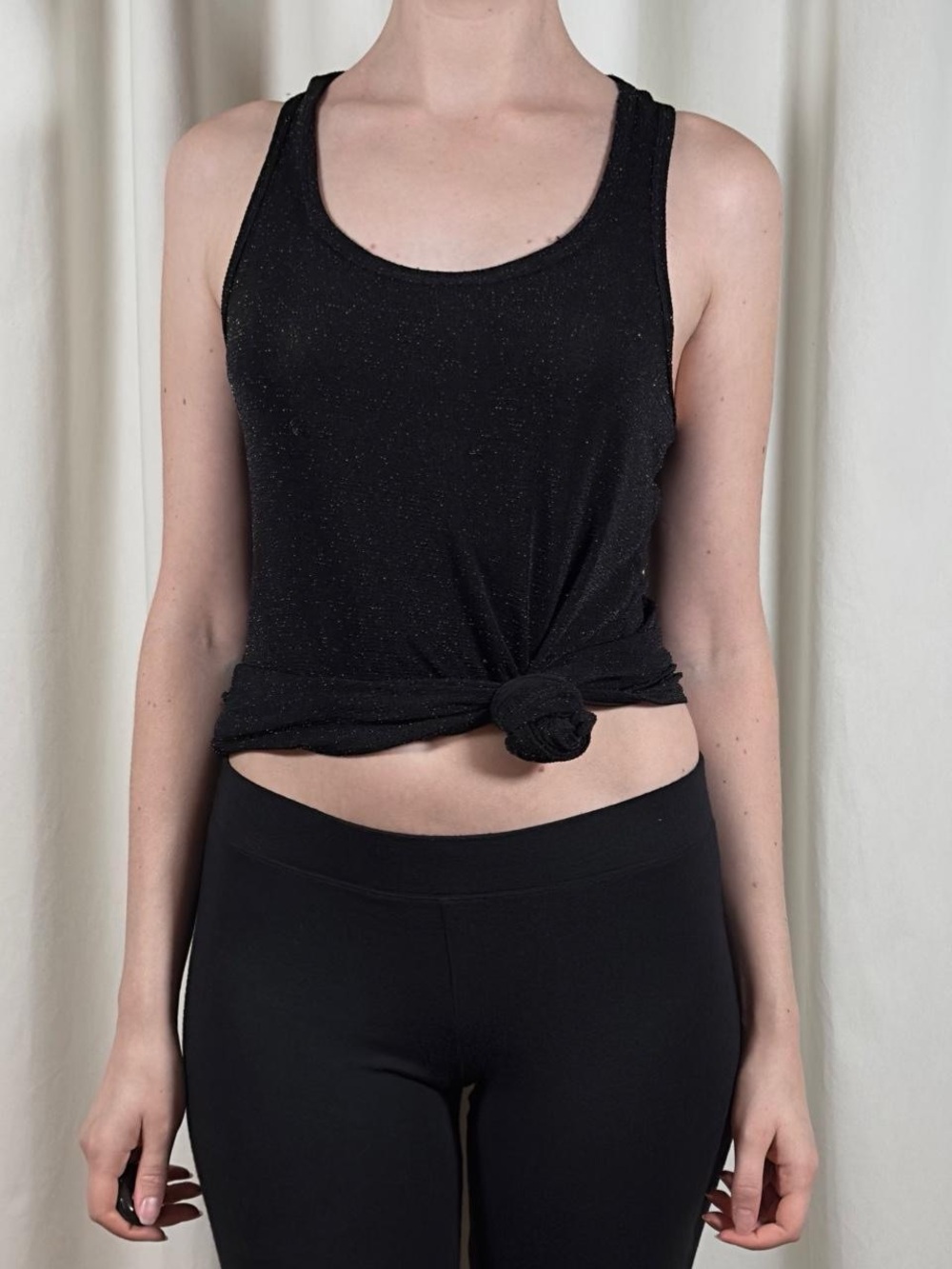 Slinky Sparkly Racerback Tank - Picture 2 of 8